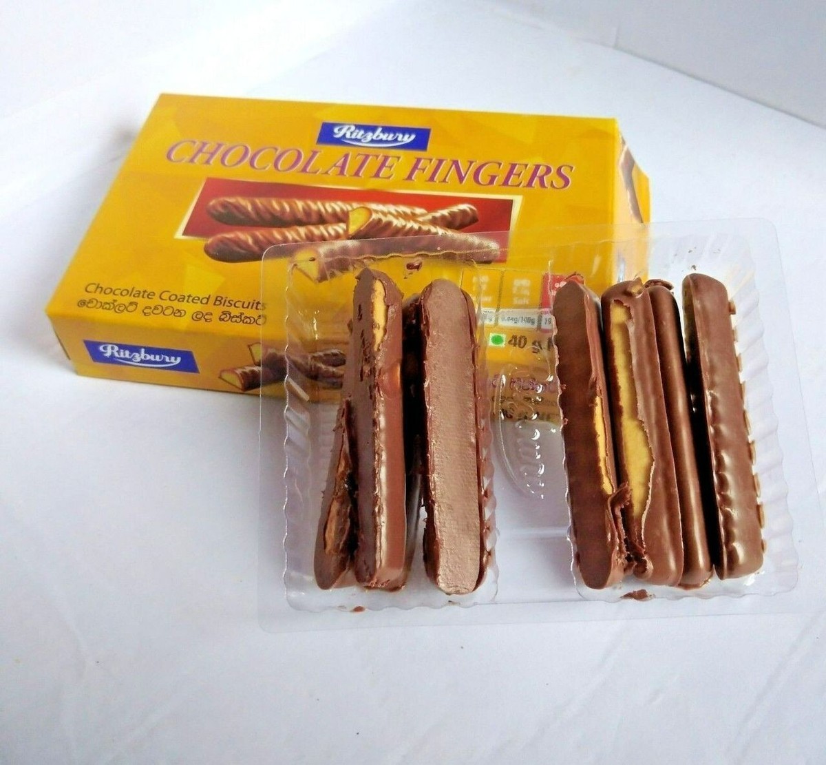 CHOCOLATE FINGERS 100G